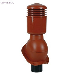 К-49 Вент. выход изолированный d=110 мм h=495мм с проходным эл-том для кровли из МЧ коричневый - С-000080310 К-49 Вент. выход изолированный d=110 мм h=495мм с проходным эл-том для кровли из МЧ коричневый - С-000080310