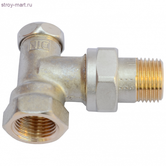 Клапан запорн RLV-S для двухтруб систем Ду 15 прям резьба Danfoss 013L0124