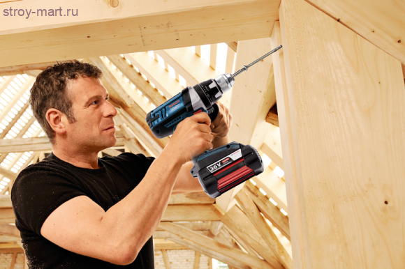 Аккумуляторная дрель-шуруповерт Bosch GSR 36 VE-2-LI Professional - 06019C0100