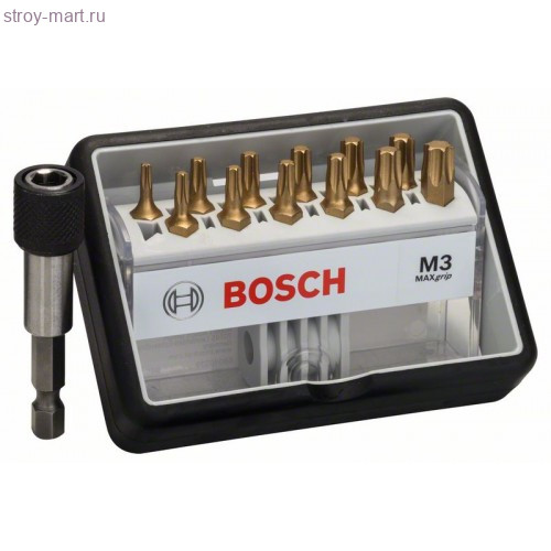 12 БИТ TIN+ДЕРЖАТЕЛЬ. TORX 25ММ. RL - 2607002579
