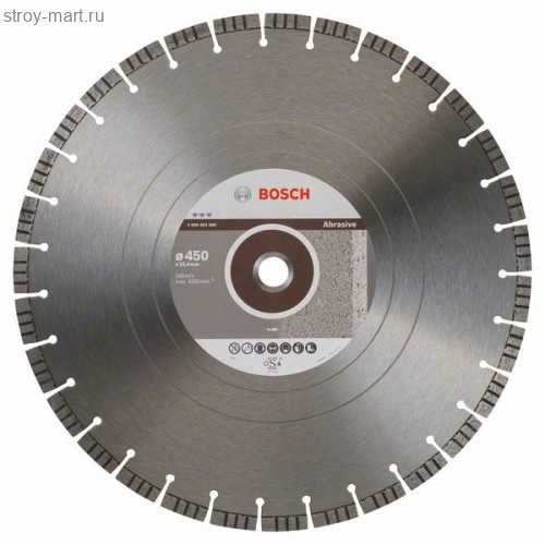 Алмазный диск Best for Abrasive450-25,4 - 2608602688 Алмазный диск Best for Abrasive450-25,4 - 2608602688