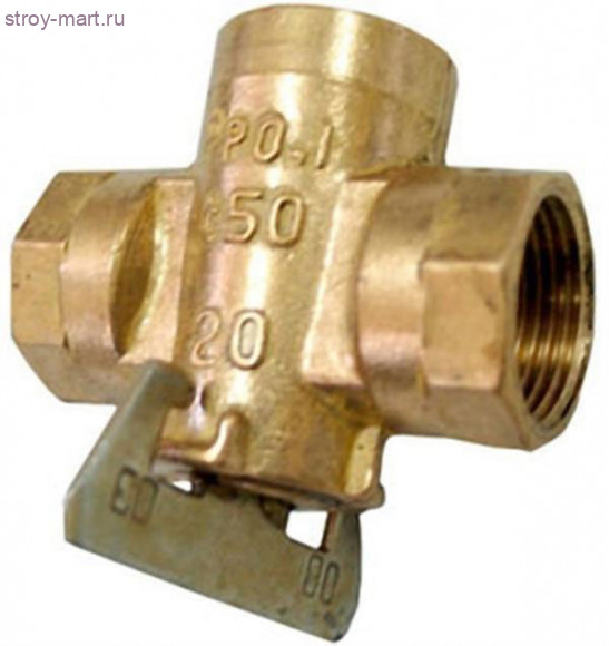 Кран конусный газ Ду20 м/м 11б12бк - 007-0517 Кран конусный газ Ду20 м/м 11б12бк - 007-0517