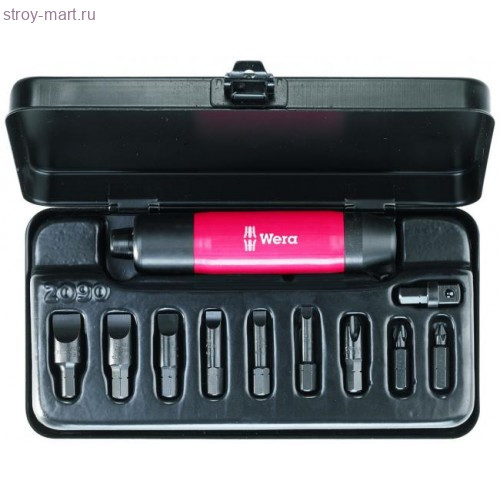 2090/B 9 Набор с ударно-поворотной отверткой 073445 - WE-073445