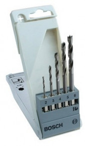 5 СВЕРЛ ДЕРЕВ.2-6 ММ 6-ГР 1/4 - 2608595525