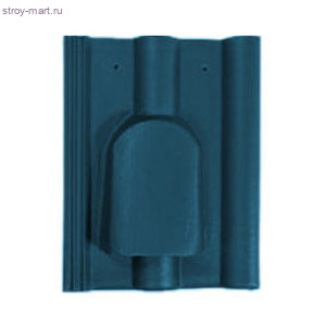 Браас Франкфуртская вентиляционная черепица 420х330мм синий - С-000116137 Браас Франкфуртская вентиляционная черепица 420х330мм синий - С-000116137