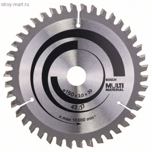 ЦИРКУЛЯРНЫЙ ДИСК 150Х20/16 42 MULTIMATER - 2608640501