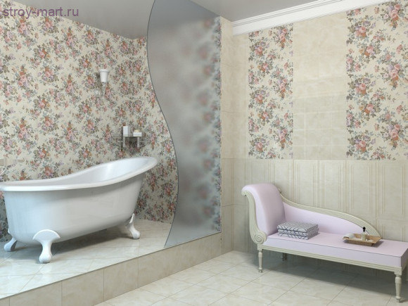 Космея Декор 10-04-85-165-2 25х50 (панно 2ч) Космея Декор 10-04-85-165-2 25х50 (панно 2ч)