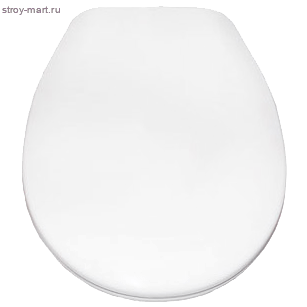 Сиденье для унитаза дюропласт Бриз белый Santek 1.WH10.6.901 - 4606034156278 Сиденье для унитаза дюропласт Бриз белый Santek 1.WH10.6.901 - 4606034156278