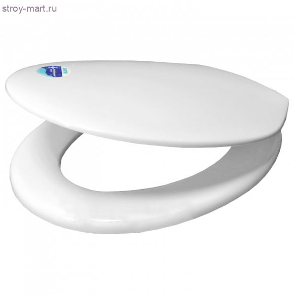 Сиденье для унитаза дюропласт Бриз белый Santek 1.WH10.6.901 - 4606034156278 Сиденье для унитаза дюропласт Бриз белый Santek 1.WH10.6.901 - 4606034156278