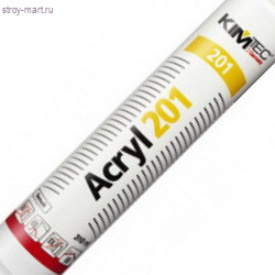 Герметик акриловый «Acryl 201 белый 310 мл, (20 шт./уп) «KIM TEC» - С-000090180