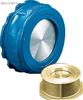 Клапан обратный чугун NVD 802 Ду 40 Ру16 межфл дисковый Danfoss 065B7521 Клапан обратный чугун NVD 802 Ду 40 Ру16 межфл дисковый Danfoss 065B7521