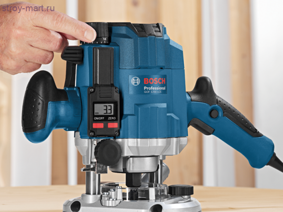 Вертикальная фрезерная машина Bosch GOF 1250 LCE Professional - 601626101