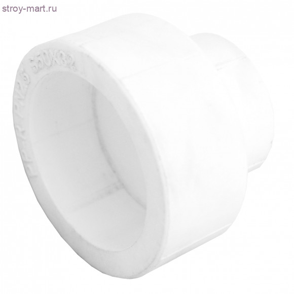 Муфта PP-R переходн белый Дн 50х20 ПК Контур - 027-4433 Муфта PP-R переходн белый Дн 50х20 ПК Контур - 027-4433