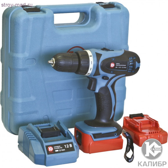 Акк. дрель Li-Ion "Калибр ДА- 12/2+" Акк. дрель Li-Ion "Калибр ДА- 12/2+"