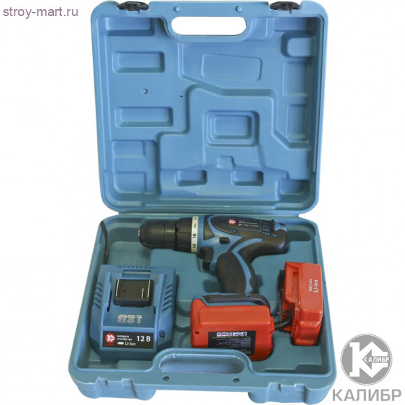 Акк. дрель Li-Ion "Калибр ДА- 12/2+" Акк. дрель Li-Ion "Калибр ДА- 12/2+"