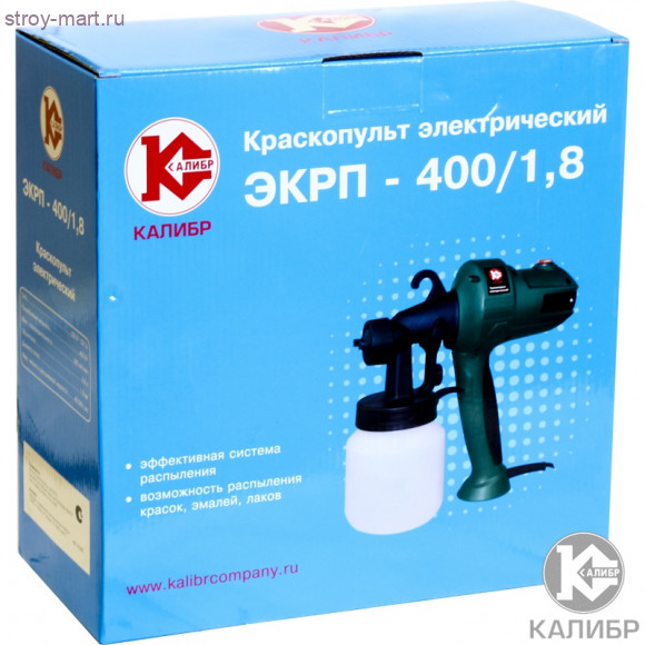 Эл. краскопульт "Калибр ЭКРП-400/1,8"