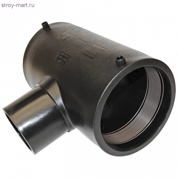 Тройник ПЭ SDR11 Дн 90 нап эл/св - 027-3418 Тройник ПЭ SDR11 Дн 90 нап эл/св - 027-3418