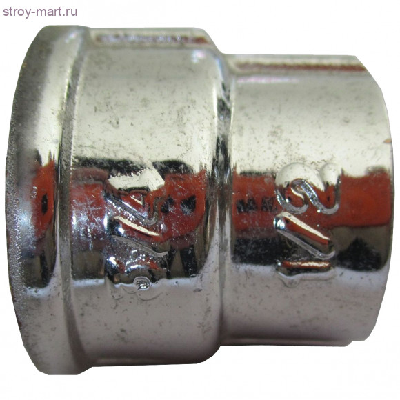 Муфта латунь переходн хром Ду 25х20 Faro STC 5708 - 4606034023563 Муфта латунь переходн хром Ду 25х20 Faro STC 5708 - 4606034023563