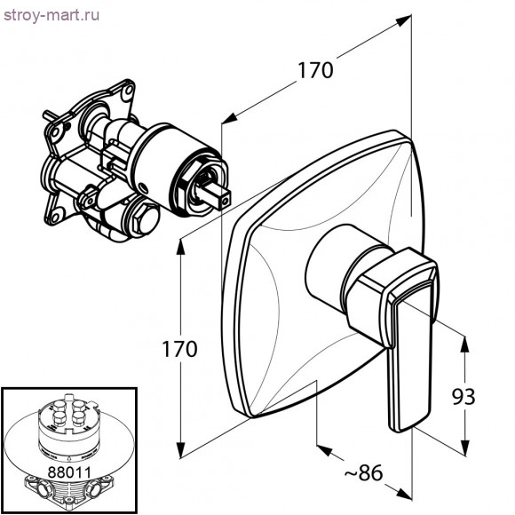 KLUDI Q-BEO 506550575 KLUDI Q-BEO 506550575