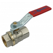 Кран шаровой латунь Ду15 м/м рыч - 007-7369