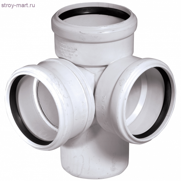 Крест PP-H Skolan 2-х плоскостн Дн 110х110х87° б/нап в комплекте б/ш Ostendorf 335910 Крест PP-H Skolan 2-х плоскостн Дн 110х110х87° б/нап в комплекте б/ш Ostendorf 335910