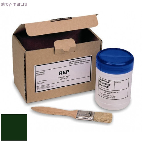 Рем. комплект (1,2 кг.) Decra Сlassic/Roman/Stratos Хвойный лес - С-000113349 Рем. комплект (1,2 кг.) Decra Сlassic/Roman/Stratos Хвойный лес - С-000113349