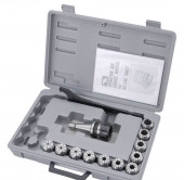 Цанговый патрон ISO40/ER32 с набором из 12 цанг 3-20 мм Цанговый патрон ISO40/ER32 с набором из 12 цанг 3-20 мм