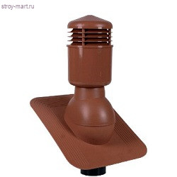 К-22 Вент. выход изолированный d=110 мм h=495мм с проход. эл-том для кровли из ГЧ (при монтаже) корич - С-000078894 К-22 Вент. выход изолированный d=110 мм h=495мм с проход. эл-том для кровли из ГЧ (при монтаже) корич - С-000078894