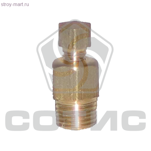Воздухоотводчик (кран Маевского) латунный ВО-1,0 M10x1 Воздухоотводчик (кран Маевского) латунный ВО-1,0 M10x1