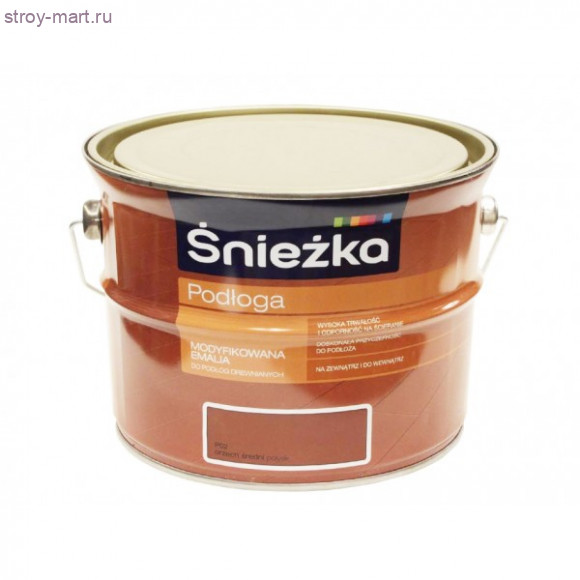 Эмаль для пола «Sniezka» орех темный 2,5л. /Р02 - С-000088557 Эмаль для пола «Sniezka» орех темный 2,5л. /Р02 - С-000088557