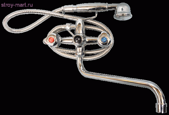 Смеситель для ванны Cascata2 к/затвор дл/излив Serra - 026-0197 Смеситель для ванны Cascata2 к/затвор дл/излив Serra - 026-0197