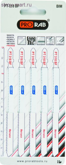 Пильные полотна по металлу Prorab PT 118 BF