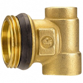 Элемент латунь конечный Ду1 1/4х1/2 для коллектора Giacomini R554CY006 Элемент латунь конечный Ду1 1/4х1/2 для коллектора Giacomini R554CY006