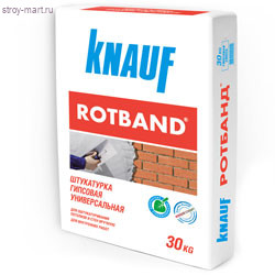Штукатурка «Ротбанд» белая, 30 кг (40меш./под..) А - С-000056927