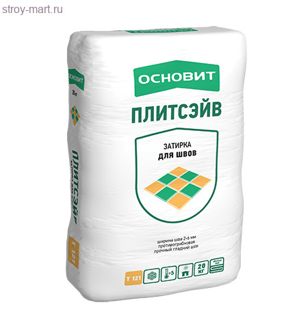 Затирка ваниль 031 Основит Плитсэйв Т-121, 20 кг (54 шт/под) - С-000118520 Затирка ваниль 031 Основит Плитсэйв Т-121, 20 кг (54 шт/под) - С-000118520