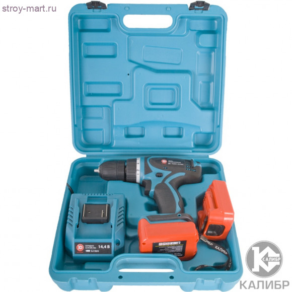 Акк. дрель Li-Ion "Калибр ДА- 14.4/2+" Акк. дрель Li-Ion "Калибр ДА- 14.4/2+"