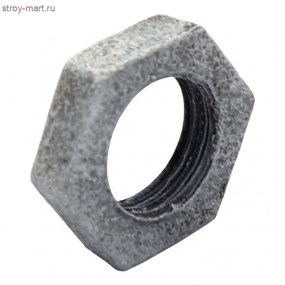 Контргайка чугун оц Ду 15 ВР ГОСТ 8961-75 МЗОО - 4606034001332 Контргайка чугун оц Ду 15 ВР ГОСТ 8961-75 МЗОО - 4606034001332
