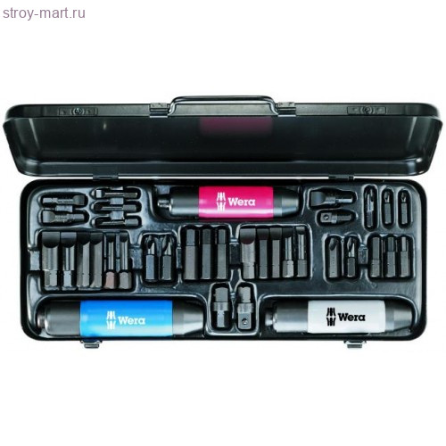 2090/B 100/200 Набор с ударо-поворотными отвертками 073455 - WE-073455