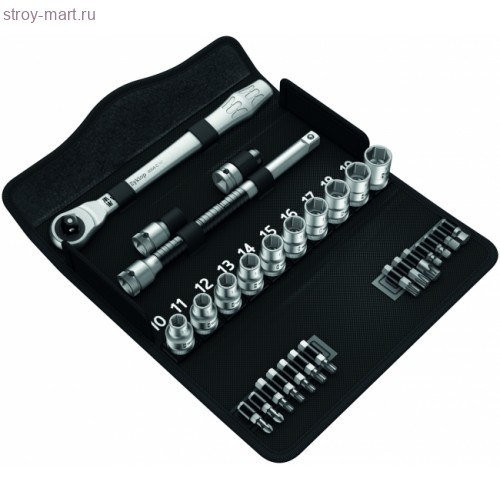 8100 SC 8 Набор насадок с трещоткой Zyklop Metal Switch, с рычагом переключения, 1/2 - WE-004078 8100 SC 8 Набор насадок с трещоткой Zyklop Metal Switch, с рычагом переключения, 1/2 - WE-004078