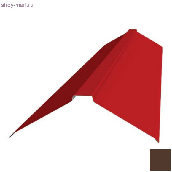 Конек угловой 150 РVC, 0.45 (цвет 384) L=2 м - С-000051618 Конек угловой 150 РVC, 0.45 (цвет 384) L=2 м - С-000051618