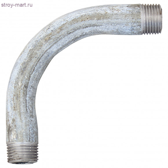 Отвод сталь шовный 90гр оц Ду 25 (Дн 33,5х3,2) резьба из труб по ГОСТ 3262-75 КАЗ - 027-2001