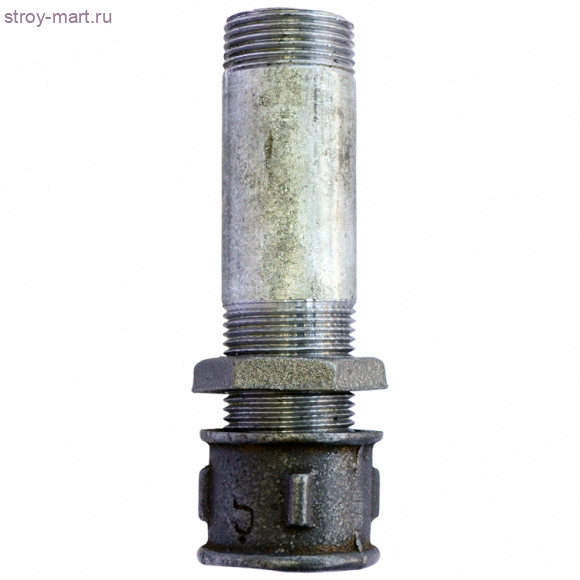 Сгон сталь оц Ду 40 L=150мм в комплекте из труб по ГОСТ 3262-75 КАЗ - 027-2030 Сгон сталь оц Ду 40 L=150мм в комплекте из труб по ГОСТ 3262-75 КАЗ - 027-2030