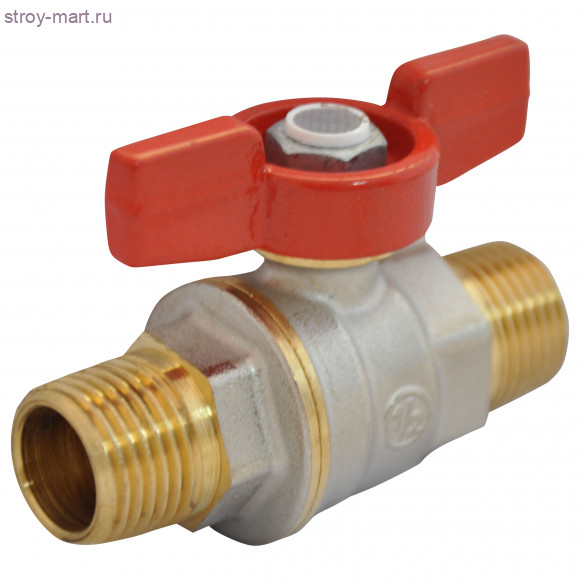 Кран шаровой латунь R913 Ду 25 НР/НР полный проход бабочка Giacomini R913X025 Кран шаровой латунь R913 Ду 25 НР/НР полный проход бабочка Giacomini R913X025