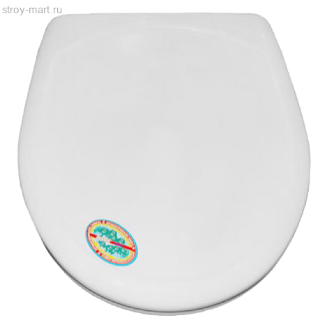 Сиденье для унитаза дюропласт Анимо белый Santek 1.WH10.6.914 - 4606034156254 Сиденье для унитаза дюропласт Анимо белый Santek 1.WH10.6.914 - 4606034156254