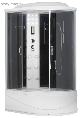 Кабина душевая тонир/стекло полукруг 1200х800х2150мм выс/поддон 4-х стенная Неосан ER4512TPL-C4