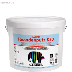 Sylitol Fassadenputz К30 25 кг, 1под.-24 меш. - С-000043419