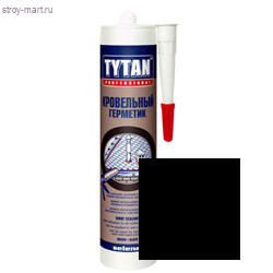 Герметик «Tytan professional» битумный для кровли, чёрный 310 мл. (12 шт/уп.) - С-000084329 Герметик «Tytan professional» битумный для кровли, чёрный 310 мл. (12 шт/уп.) - С-000084329