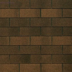 Кровельная плитка Шинглас Фламенго «коричневый» (3 кв. м в уп.) - С-000111577