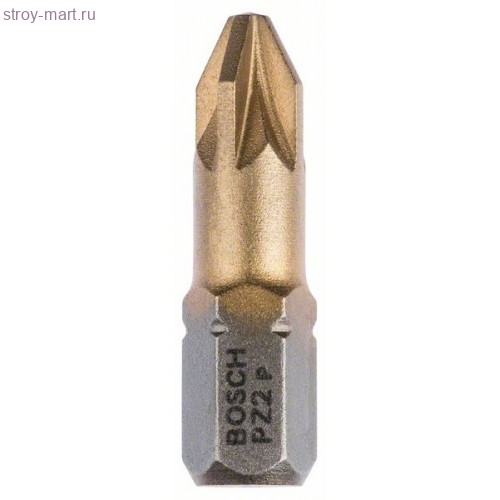 3 БИТ 25ММ PZ2 TIN - 2607001593 3 БИТ 25ММ PZ2 TIN - 2607001593