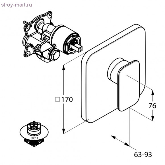 KLUDI E2 496550575 KLUDI E2 496550575